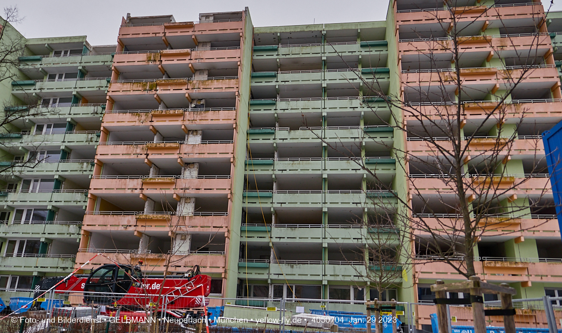 29.01.2023 - Sanierung Kurt-Eisner-Straße in Neuperlach